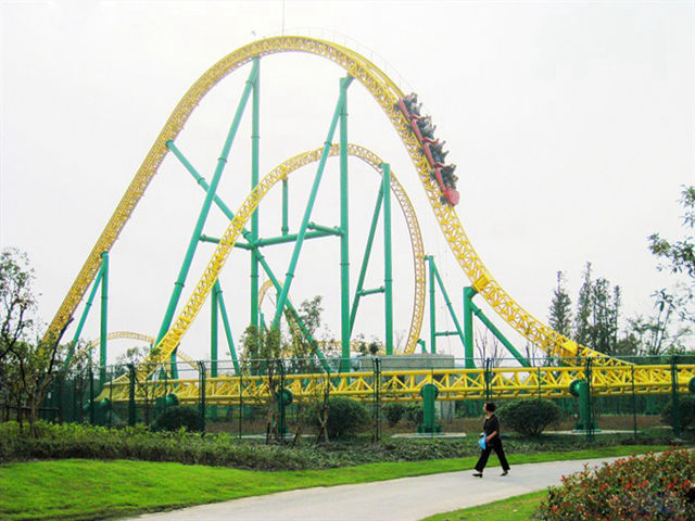Top 10 most fun roller coasters in China - top emoticons