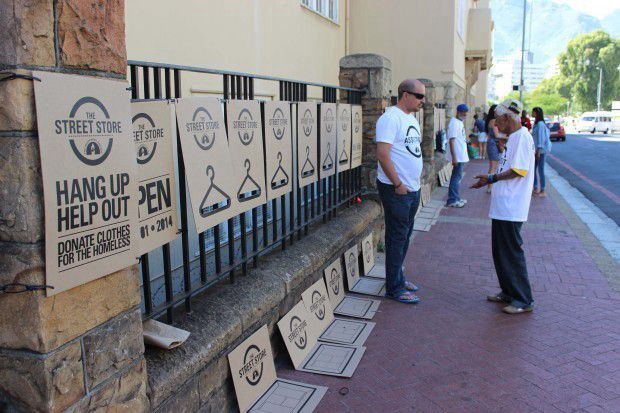 Street donation shops protect the dignity of recipients