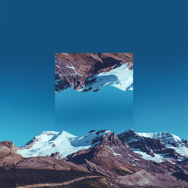 Inverted landscape photography, the perfect combination of geometry and photography--top emoticon