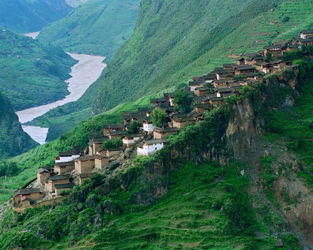 8 Chinese paradises in Tao Yuanming's works, Yunnan Bama is as beautiful as a peach blossom land--top emoticon